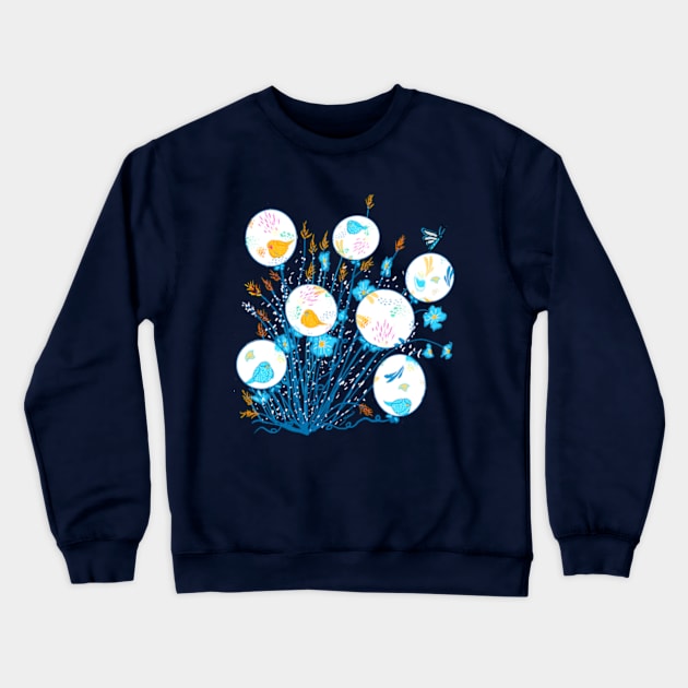 BIrd Scritches Crewneck Sweatshirt by Salzanos